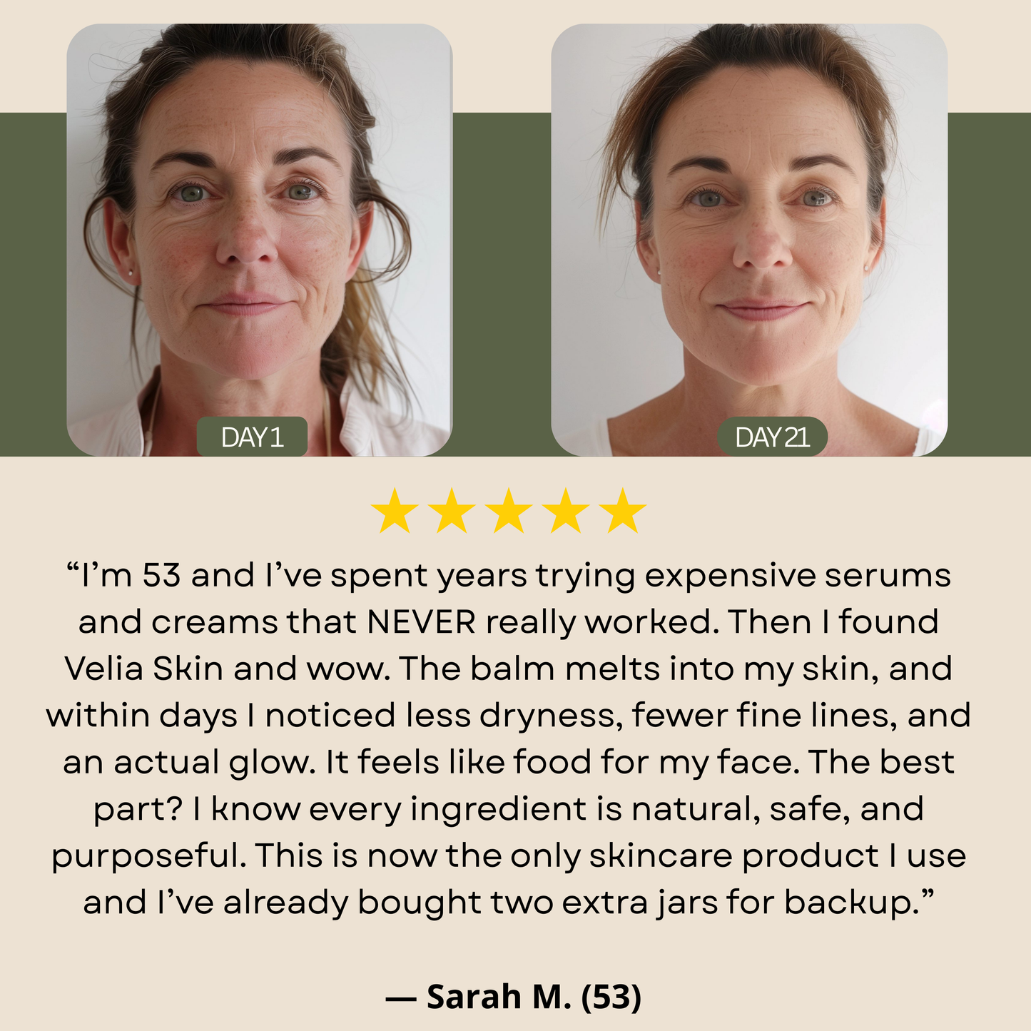 Velia Beef Tallow Honey Balm - 100% Natural