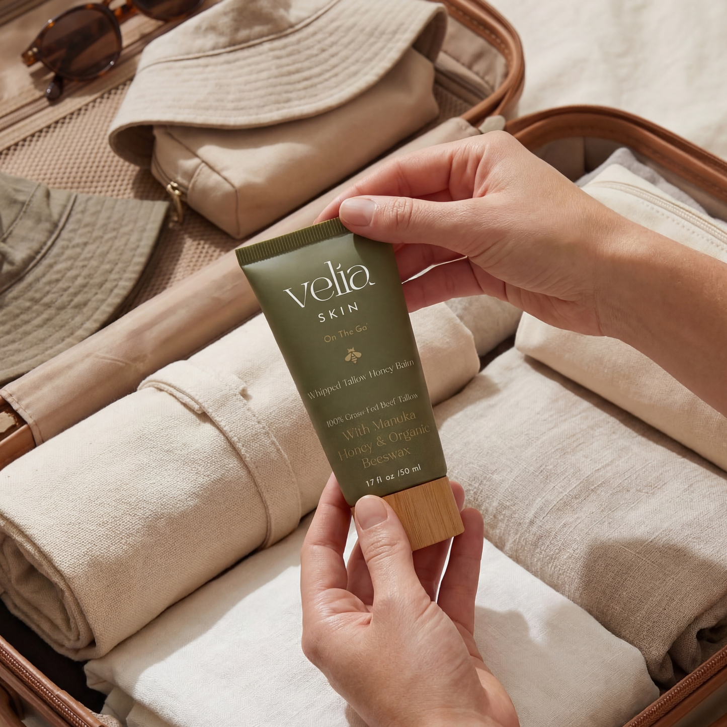 Velia 'On The Go' Balm - 100% Natural