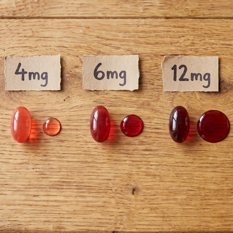 12mg. Triple the industry standard.