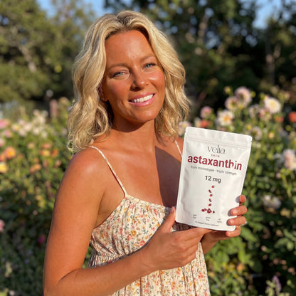 Velia Astaxanthin Elixir® — 12mg Daily Antioxidant for Glowing, Resilient Skin
